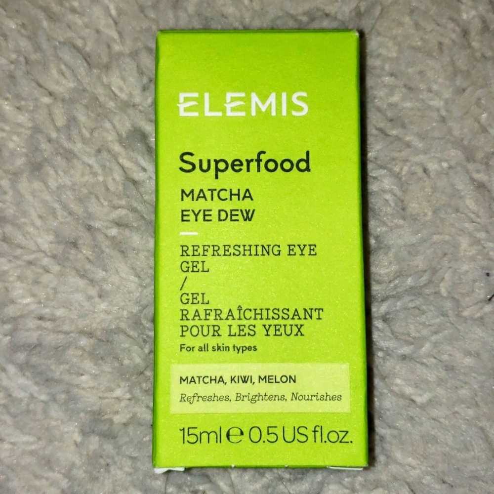 ELEMIS London Superfood Matcha Eye Dew Cooling Gel Full Size Cream